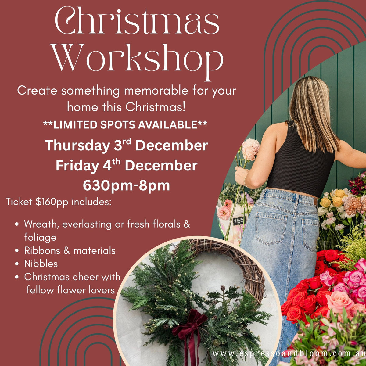 Christmas Wreath Workshop